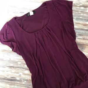 Plum Soft Blouse